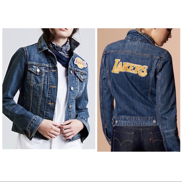Levi’s x NBA NWOT Lakers Trucker Jacket, M
